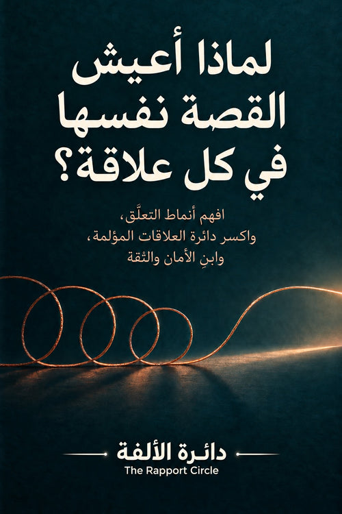 غلاف كتاب لماذا أعيش القصة نفسها في كل علاقة؟ - دائرة الألفة