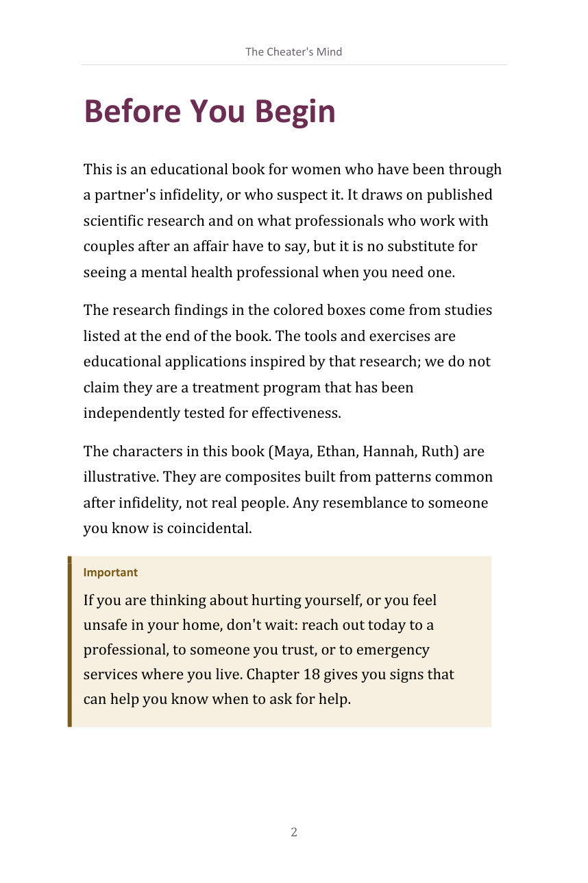 Book preview page